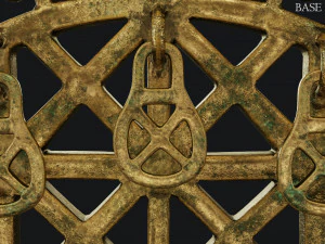 hittite sun disc 3D Model