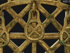 hittite sun disc Model 3D