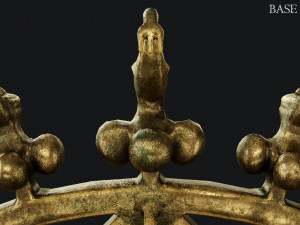 hittite sun disc Model 3D