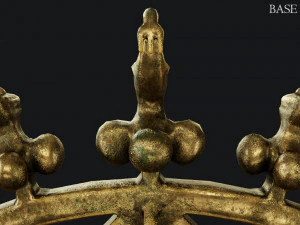 hittite sun disc 3D Model
