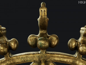 hittite sun disc Model 3D
