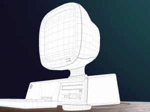 stylized computer 3D Model
