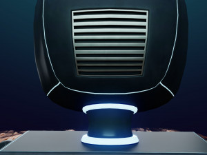 stylized computer 3D Model
