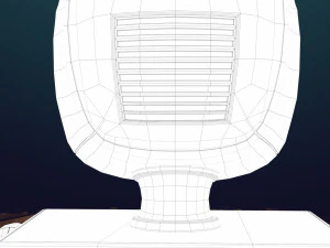 stylized computer 3D Model