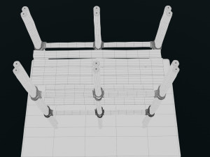 Old Scaffolding Model 3D