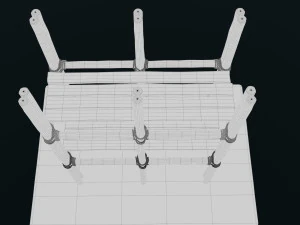 Old Scaffolding 3D Model