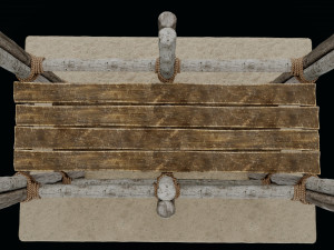 Old Scaffolding Model 3D