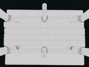 Old Scaffolding Model 3D