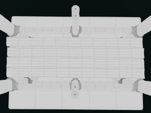 Old Scaffolding 3D Model