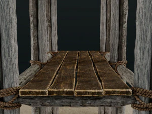 Old Scaffolding 3D Model