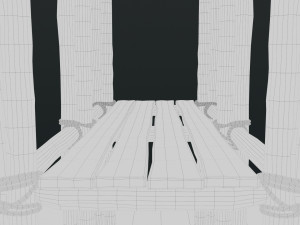 Old Scaffolding Model 3D