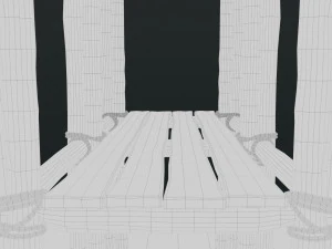 Old Scaffolding 3D Model