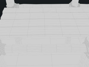 Old Scaffolding 3D Model