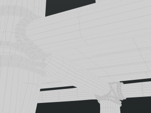 Old Scaffolding Model 3D