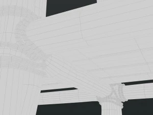 Old Scaffolding 3D Model