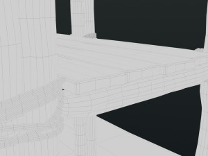 Old Scaffolding Model 3D