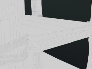 Old Scaffolding 3D Model