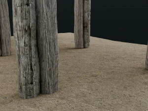 Old Scaffolding 3D Model