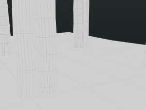 Old Scaffolding 3D Model