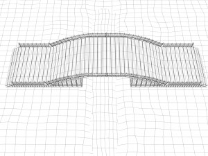 Old Wooden Bridge Modelo 3D