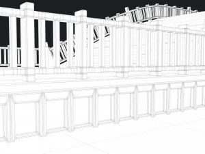 Old Wooden Bridge Modelo 3D