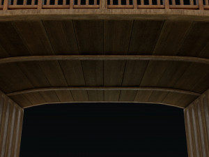 Old Wooden Bridge Modelo 3D