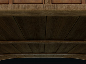 Old Wooden Bridge Modelo 3D