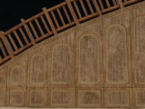 Old Wooden Bridge Modelo 3D