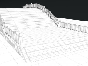 Old Wooden Bridge Modelo 3D