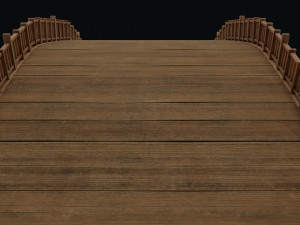 Old Wooden Bridge Modelo 3D