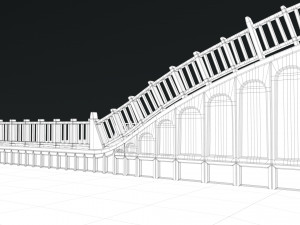 Old Wooden Bridge Modelo 3D