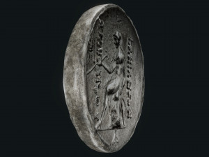 Seleukos Coin 3Dモデル