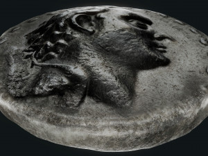 Seleukos Coin 3Dモデル
