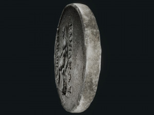 Seleukos Coin 3Dモデル