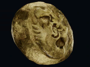 Lydian Coin 3D Model