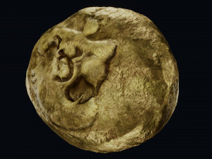 Lydian Coin Model 3D