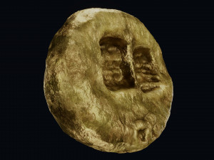 Lydian Coin Model 3D