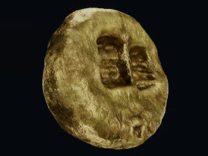 Lydian Coin 3D Model
