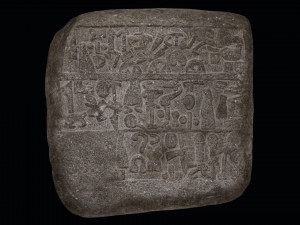 Luwian Hieroglyphic Slab 3D मॉडल