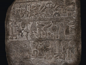 Luwian Hieroglyphic Slab Model 3D