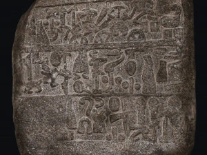 Luwian Hieroglyphic Slab 3D Model