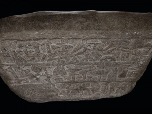 Luwian Hieroglyphic Slab Model 3D