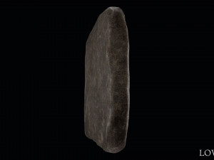 Luwian Hieroglyphic Slab Model 3D