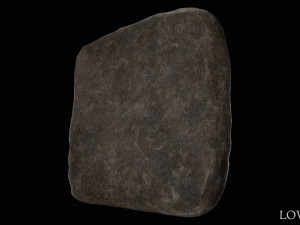 Luwian Hieroglyphic Slab Model 3D