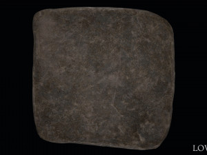 Luwian Hieroglyphic Slab Model 3D