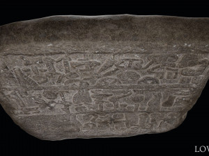Luwian Hieroglyphic Slab Model 3D