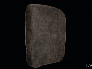 Luwian Hieroglyphic Slab Model 3D