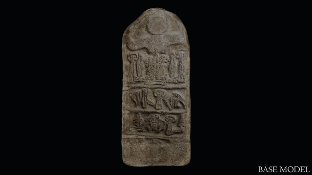 Stele of Tudhaliya IV Modello 3D .c4d .max .obj .3ds .fbx .stl .blend 
