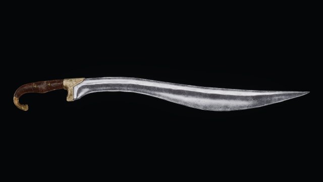 Sword of Alexander the Great 3D 모델 .c4d .max .obj .3ds .fbx .stl .blend 