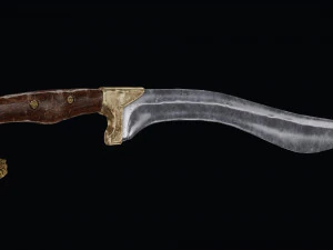 Pedang Alexander Agung Model 3D